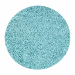 Alfombras Redondeadas - Trim (turquesa)