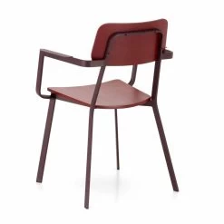 Sillón Elmas Con Diseño Moderno En Madera Y Metal 4 Piezas -Tienda De Decoración poltroncina living di moderno design in legno e metallo elmas 1