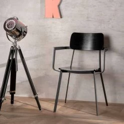 Tienda De Decoración -Tienda De Decoración poltroncina living di moderno design in legno e metallo elmas 15