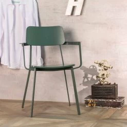 Sillón Elmas Con Diseño Moderno En Madera Y Metal 4 Piezas -Tienda De Decoración poltroncina living di moderno design in legno e metallo elmas 17