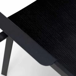 Sillón Elmas Con Diseño Moderno En Madera Y Metal 4 Piezas -Tienda De Decoración poltroncina living di moderno design in legno e metallo elmas 7