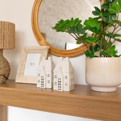 PORTAVELAS BAUDI CERÁMICA 20CM -Tienda De Decoración portavelas baudi ceramica 20cm 2