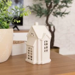 PORTAVELAS BAUDI CERÁMICA 20CM -Tienda De Decoración portavelas baudi ceramica 20cm 3