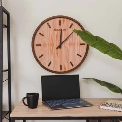 RELOJ DE PARED MATEUS NATURAL 50CM -Tienda De Decoración reloj de pared mateus 50cm 2