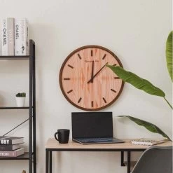 RELOJ DE PARED MATEUS NATURAL 50CM -Tienda De Decoración reloj de pared mateus 50cm 3