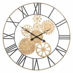 RELOJ DE PARED NEOMI METAL 90CM