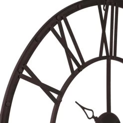 RELOJ DE PARED PAU METAL 70CM -Tienda De Decoración reloj de pared pau marron 70cm 15 3