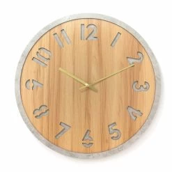 RELOJ DE PARED THOMAS MADERA 60CM