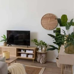 RELOJ DE PARED WOLVER METAL 60CM -Tienda De Decoración reloj de pared wolver oro 60cm 3