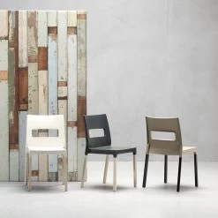 Silla De Cocina Con Carcasa De Tecnopolímero Made In Italy 2 Piezas - Máximo -Tienda De Decoración sedia cucina con scocca in tecnopolimero made in italy 2 pezzi massima 4