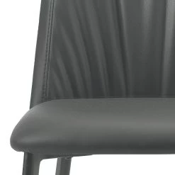 Silla De Cocina En Ecopiel Y Acero Made In Italy 4 Piezas - Alexia -Tienda De Decoración sedia cucina in ecopelle e acciaio realizzata in italia 4 pezzi alexia 1