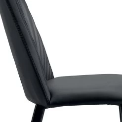 Silla De Cocina En Ecopiel Y Acero Made In Italy 4 Piezas - Alexia -Tienda De Decoración sedia cucina in ecopelle e acciaio realizzata in italia 4 pezzi alexia 5