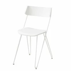 Silla De Cocina Hecha A Mano En Madera Y Acero Precioso Made In Italy - Granada -Tienda De Decoración sedia da cucina fatta a mano in legno e acciaio pregiata made in italy granada 4