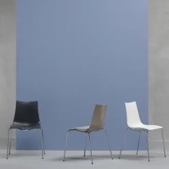 Silla De Cocina En Acero Y Tecnopolímero Made In Italy 4 Piezas - Fedora