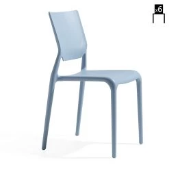 Silla De Cocina En Tecnopolímero Coloreado Made In Italy 6 Piezas - Ivonne -Tienda De Decoración sedia da cucina in tecnopolimero colorato made in italy 6 pezzi ivonne 12