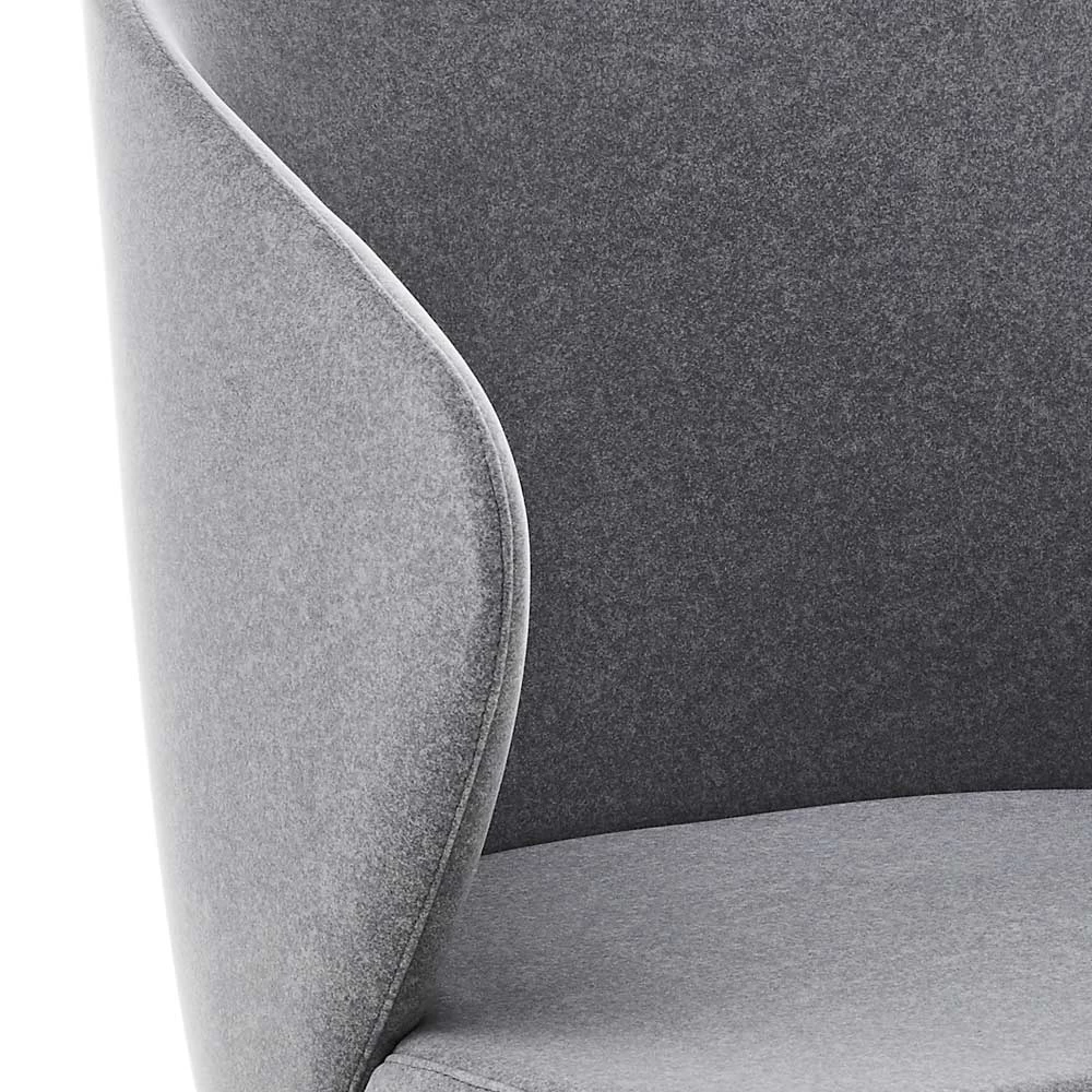 Silla De Comedor Con Estructura De Metal Y Asiento De Terciopelo Made In Italy - Rodino 4 Silla De Comedor Con Estructura De Metal Y Asiento De Terciopelo Made In Italy - Rodino - Imagen 2