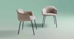 Silla De Comedor De Diseño Moderno Made In Italy - Cloe -Tienda De Decoración sedia da sala da pranzo moderna di design colorato made in italy cloe 2