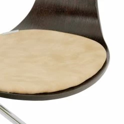Silla De Diseño En Madera De Roble O Wengé Con Cojín De Lujo Italiano - Rimmel -Tienda De Decoración sedia design in legno rovere o wenge con cuscino lusso italiano rimmel 10