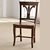 Silla De Madera Maciza Con Respaldo Decorado Diseño Italiano - Eliane -Tienda De Decoración sedia in legno massello con schienale decorato design italiano eliane