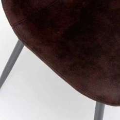 Silla De Diseño Moderno En Piel Sintética Elice, Para Comedor O Cocina 4 Pièces -Tienda De Decoración sedia living di design moderno in similpelle elice 4 pezzi 5