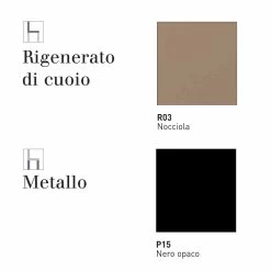 Silla Moderna Connubia By Calligaris Academy En Metal Y Cuero, 2 Piezas -Tienda De Decoración sedia moderna connubia by calligaris academy in metallo e cuoio 4