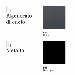 Silla Moderna Connubia By Calligaris Academy En Metal Y Cuero, 2 Piezas -Tienda De Decoración sedia moderna connubia by calligaris academy in metallo e cuoio 5