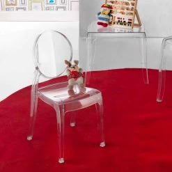 Silla Infantil Transparente Moderna Dylan