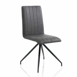 Silla De Comedor En Imitación De Cuero Efecto Envejecido, 2 Piezas - Franzi 11 Silla De Comedor En Imitación De Cuero Efecto Envejecido, 2 Piezas - Franzi -Tienda De Decoración sedia per sala da pranzo in similpelle effetto invecchiato 2 pezzi franzi 3