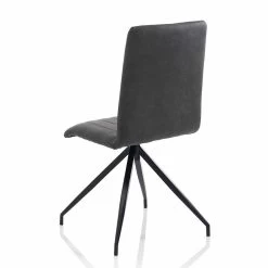 Silla De Comedor En Imitación De Cuero Efecto Envejecido, 2 Piezas - Franzi 12 Silla De Comedor En Imitación De Cuero Efecto Envejecido, 2 Piezas - Franzi -Tienda De Decoración sedia per sala da pranzo in similpelle effetto invecchiato 2 pezzi franzi 4