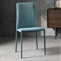 Silla Moderna De Tela Para Comedor Hecha En Italia, Porzia -Tienda De Decoración sedia per sala da pranzo moderna in tessuto fatta in italia porzia 4