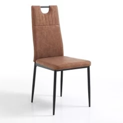 Silla De Comedor En Cuero Sintético Envejecido 4 Piezas - Cassandra 15 Silla De Comedor En Cuero Sintético Envejecido 4 Piezas - Cassandra -Tienda De Decoración sedia sala da pranzo in pelle sintetica invecchiata 4 pezzi cassandra 4