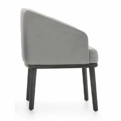 Silla De Comedor En Tela Y Cuero Con Base De Madera Made In Italy - Maliva -Tienda De Decoración sedia sala da pranzo in tessuto e pelle con base in legno made in italy maliva 2