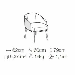 Silla De Comedor En Tela Y Cuero Con Base De Madera Made In Italy - Maliva -Tienda De Decoración sedia sala da pranzo in tessuto e pelle con base in legno made in italy maliva 9