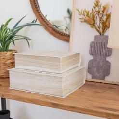 SET 2 CAJAS AYANA -Tienda De Decoración set 2 cajas ayana 2