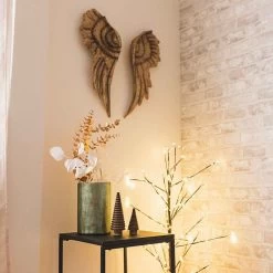 SET 2 PORTAVELAS ELEA VIDRIO -Tienda De Decoración set 2 portavelas elea verde 2mod 6