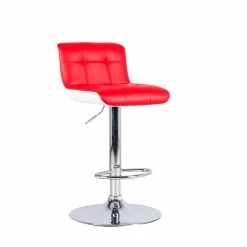 Set De 2 Taburetes Acolchados Con Altura Regulable Ida -Tienda De Decoración set 2 sgabelli imbottiti di design regolabili in altezza ida 2