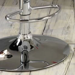 Set De 2 Taburetes Acolchados Con Altura Regulable Ida -Tienda De Decoración set 2 sgabelli imbottiti di design regolabili in altezza ida 6