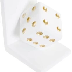 SET 2 SUJETALIBROS ADALET BLANCO 15CM 9 SET 2 SUJETALIBROS ADALET BLANCO 15CM -Tienda De Decoración set 2 sujetalibros adalet blanco 15cm 3