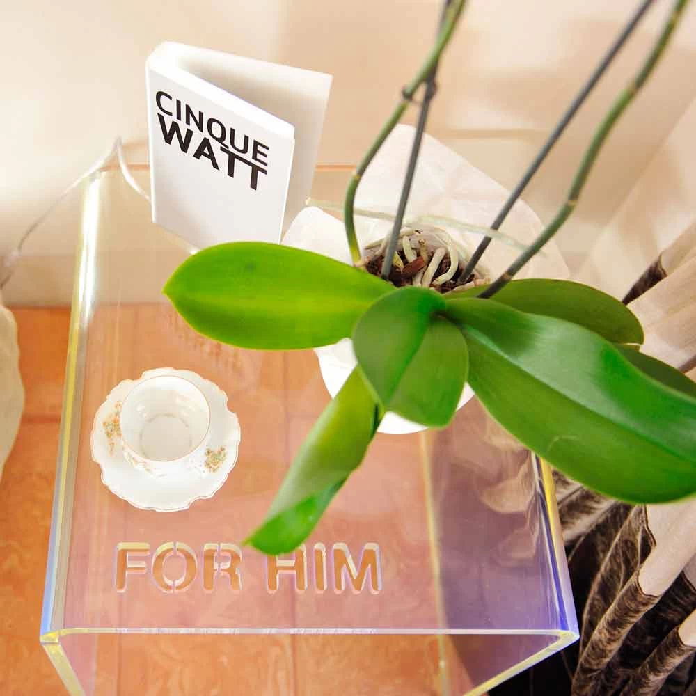 Juego De 2 Mesitas De Noche De Diseño Moderno En Metacrilato Made In Italy - Leielui 8 Juego De 2 Mesitas De Noche De Diseño Moderno En Metacrilato Made In Italy - Leielui - Imagen 6