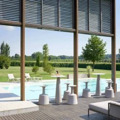 Taburete Alto Para Bar Al Aire Libre Modern Slide Drink Hecho En Italia -Tienda De Decoración sgabello alto da bar colorato slide drink moderno realizzato in italia 15