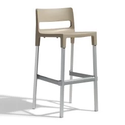 Taburete De Bar En Tecnopolímero Y Aluminio Made In Italy 4 Piezas - Tesauro -Tienda De Decoración sgabello bar in tecnopolimero e alluminio made in italy 4 pezzi tesauro 11