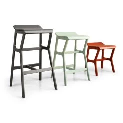 Taburete Con Estructura En Madera Maciza De Haya Made In Italy - Regensburg -Tienda De Decoración sgabello con struttura in legno di faggio massello made in italy ratisbona 10