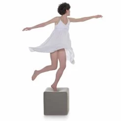 Taburete De Poliuretano De Cubo Blando Slide Soft Cube Hecho En Italia -Tienda De Decoración sgabello cubo morbido poliuretano slide soft cube di design made italy 8