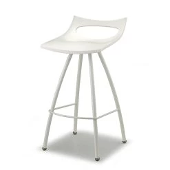 Taburete De Cocina En Tecnopolímero Y Acero Made In Italy 4 Piezas - Asturio -Tienda De Decoración sgabello cucina in tecnopolimero e acciaio made in italy 4 pezzi asturio 5