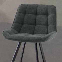 Taburete De Cocina Tapizado Con Estructura Metálica 2 Piezas - Raggia -Tienda De Decoración sgabello da cucina imbottito con struttura in metallo 2 pezzi raggia 5