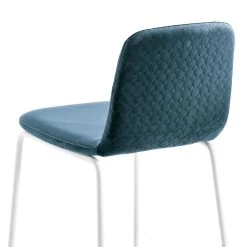 Taburete De Cocina En Terciopelo De Colores De Diseño Moderno Y Elegante - Bizet -Tienda De Decoración sgabello da cucina in velluto colorato design moderno e elegante bizet 11