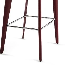 Taburete De Cocina Forrado En Cuero Made In Italy - Bonaldo Filly Too -Tienda De Decoración sgabello da cucina rivestito in cuoio made in italy bonaldo filly too 5