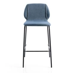 Taburete De Salón Elegante De Diseño Moderno En Tela Con Borde - Scarat 17 Taburete De Salón Elegante De Diseño Moderno En Tela Con Borde - Scarat -Tienda De Decoración sgabello da soggiorno design moderno elegante in tessuto con bordino scarat 7