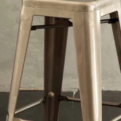 Taburete De Metal H 74 Cm, Diseño Industrial - Giuditta -Tienda De Decoración sgabello h 74 cm in metallo design industriale giuditta 2