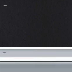 Taburete Fijo Moderno En Ecopiel, Con Reposapiés - Alina -Tienda De Decoración sgabello moderno in ecopelle fisso e con poggia piedi alina 1